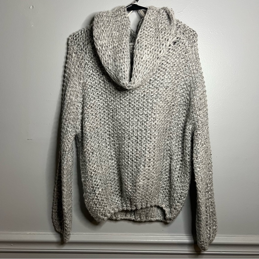 DEPOT grey turtle neck knitted sweater